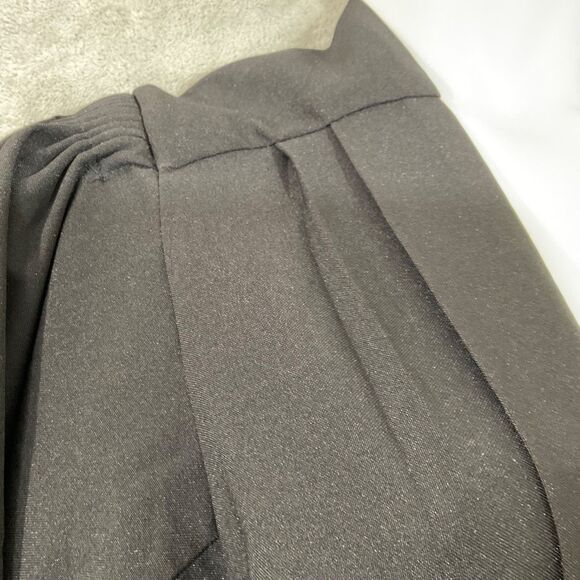 George H Lilley Graduation Choir Regalia robe sz. 56/2XL Black Gown open front - Picture 3 of 12